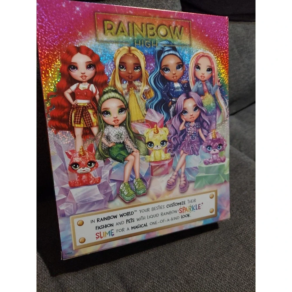 Rainbow High Amaya Raine Fashion Doll with Slime Kit &‎ Accessories New MGA Toy